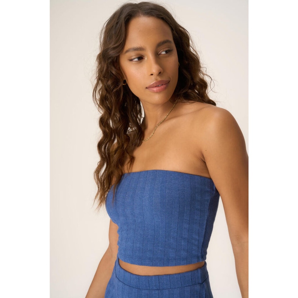 NWT Project Social T blue tube top